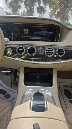 Mercedes-Benz S 550 AMG* BURMESTER* МАСАЖ* ОБДУХ* PANO* FULL, снимка 6