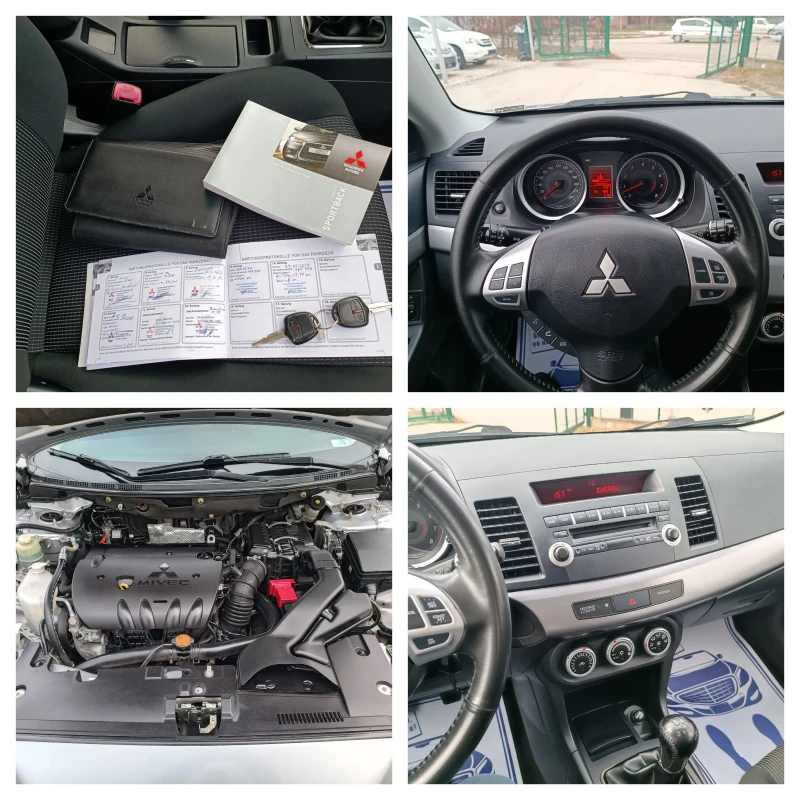 Mitsubishi Lancer 1.8i-143кс-ШВЕЙЦАРИЯ-РЪЧКА, снимка 17 - Автомобили и джипове - 48237527