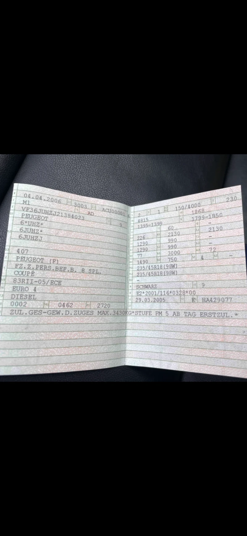 Peugeot 407 Peugeot 407 Coupе 2.7 HDi V6 Biturbo Leder, снимка 10 - Автомобили и джипове - 52475595