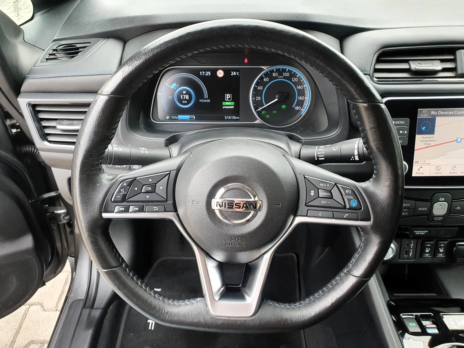 Nissan Leaf  40kWh/150hp/51610km. - изображение 8