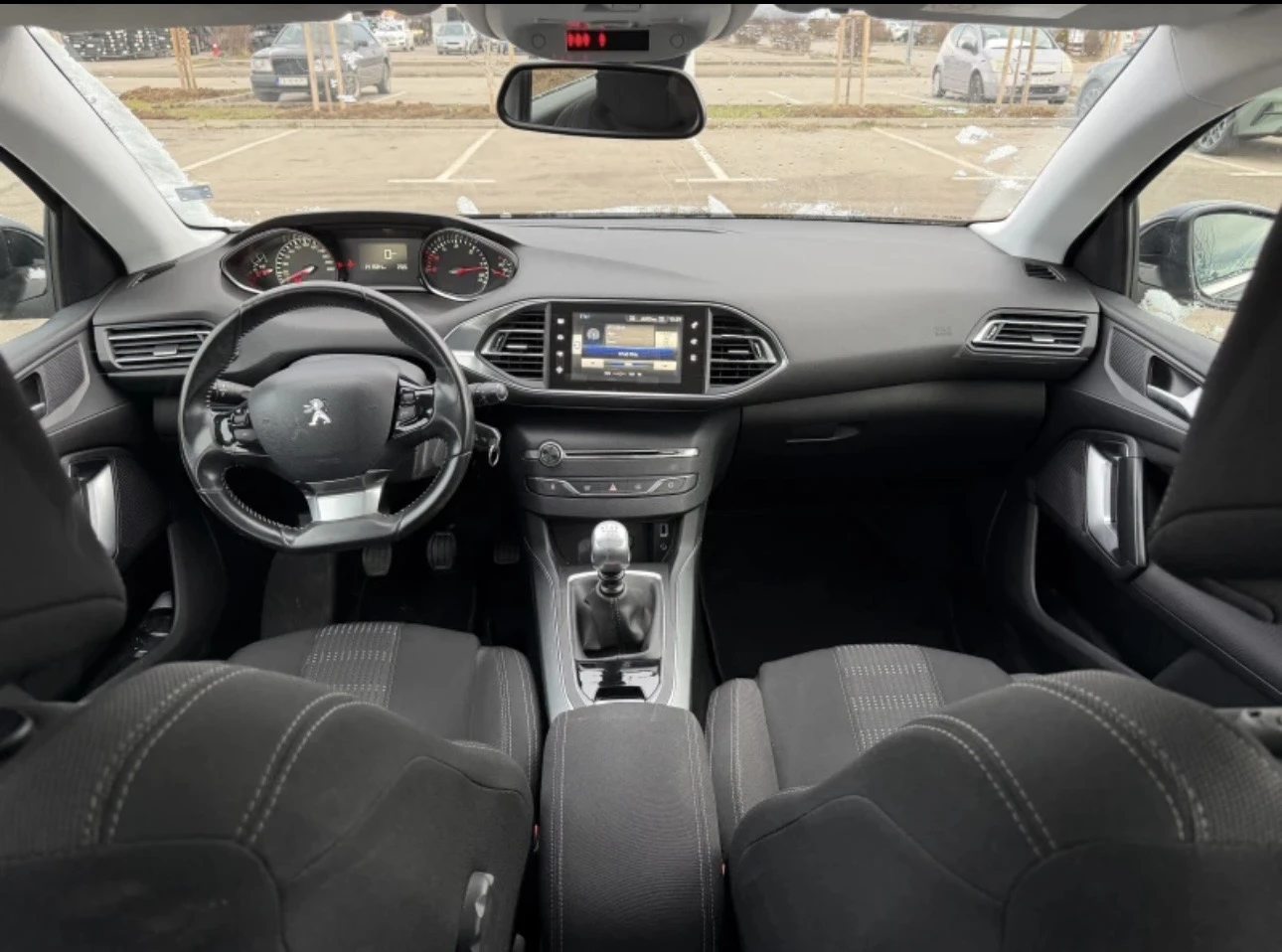Peugeot 308 ALLURE 1.6 Blue HDI  ЕВРО 6 ПАНОРАМА, снимка 11 - Автомобили и джипове - 54873599