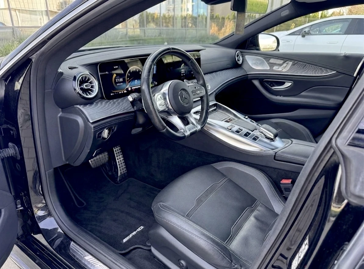 Mercedes-Benz AMG GT 4.3 V6-Biturbo-4Matic-BURMESTER, снимка 5 - Автомобили и джипове - 55444171
