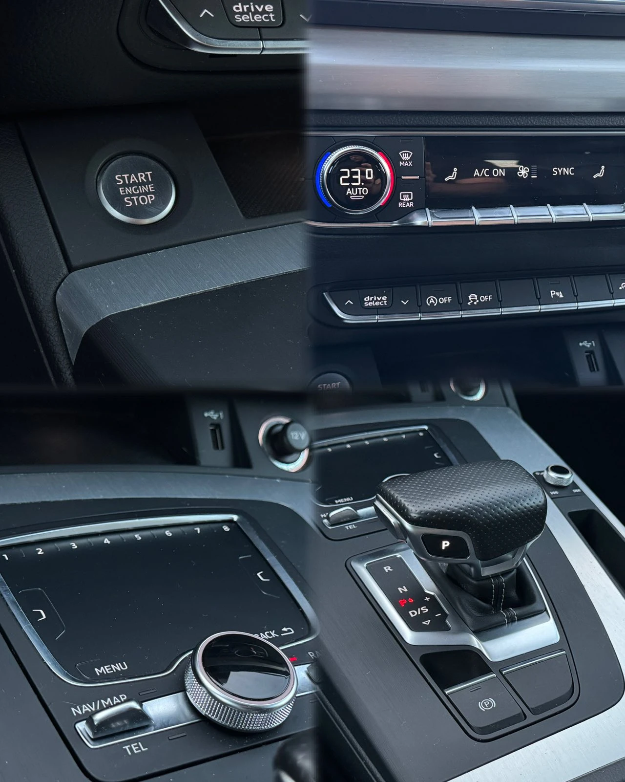 Audi Q5 2.0TFSI* S-Line* QUATTRO* LED* VIRTUAL* , снимка 15 - Автомобили и джипове - 56266201
