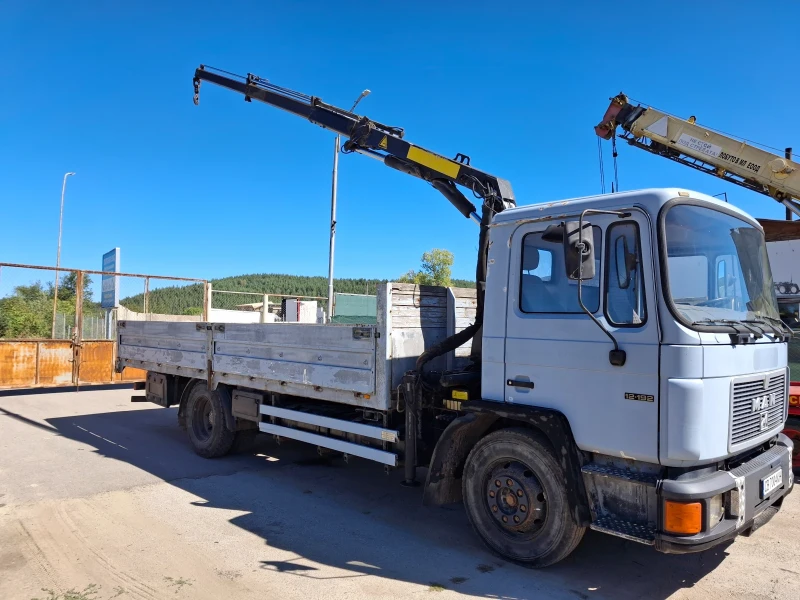Man 12192 Кран, снимка 3 - Камиони - 52356865
