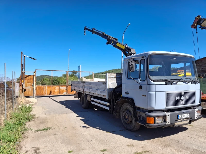 Man 12192 Кран, снимка 5 - Камиони - 52356865