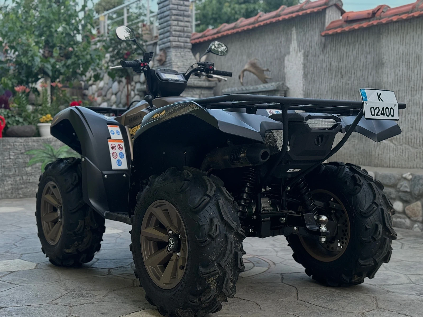 Yamaha Grizzly SPECIAL EDITION!!!, снимка 7 - Мотоциклети и мототехника - 56357656