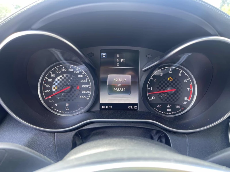 Mercedes-Benz C 450 AMG 4MATIC* Night-pkg* Burmester* LED* Подгрев* Пано* , снимка 11 - Автомобили и джипове - 52317717