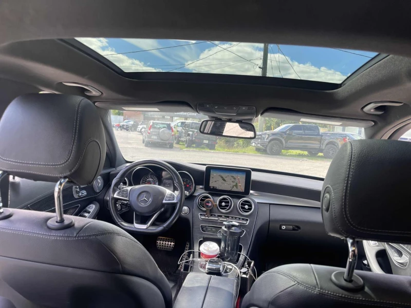 Mercedes-Benz C 450 AMG 4MATIC* Night-pkg* Burmester* LED* Подгрев* Пано* , снимка 9 - Автомобили и джипове - 52317717