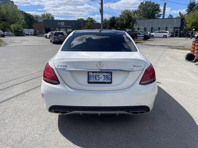 Mercedes-Benz C 450 AMG 4MATIC* Night-pkg* Burmester* LED* Подгрев* Пано* , снимка 4 - Автомобили и джипове - 52317717