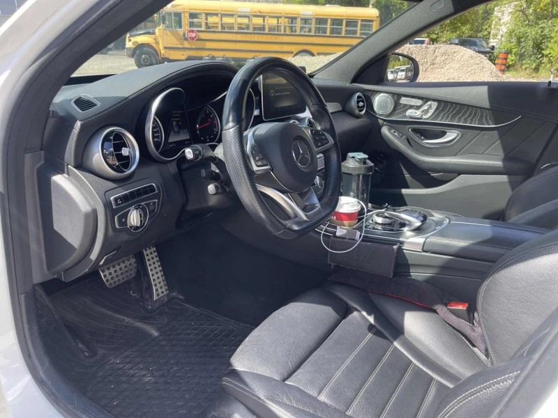 Mercedes-Benz C 450 AMG 4MATIC* Night-pkg* Burmester* LED* Подгрев* Пано* , снимка 8 - Автомобили и джипове - 52317717