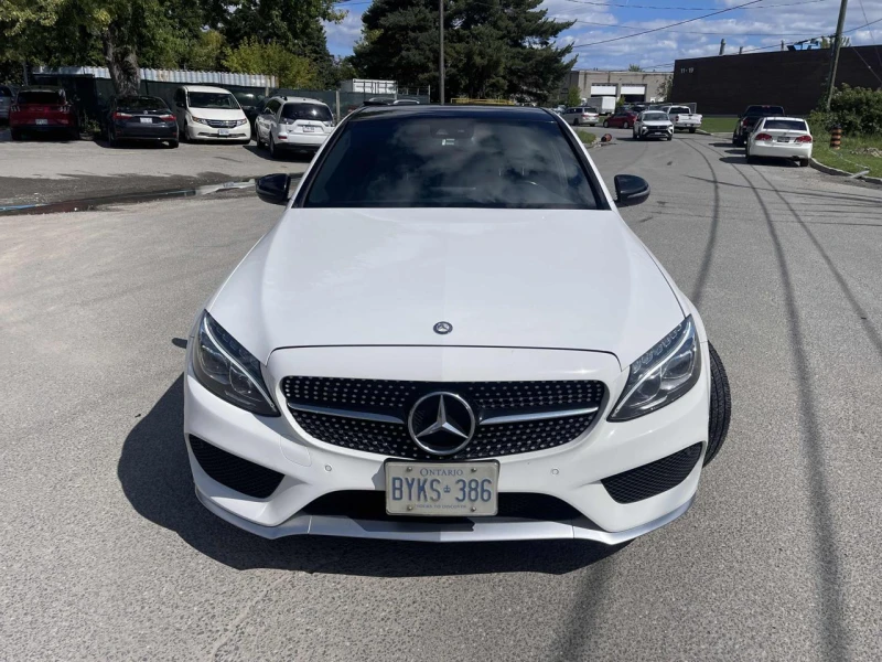 Mercedes-Benz C 450 AMG 4MATIC* Night-pkg* Burmester* LED* Подгрев* Пано* , снимка 3 - Автомобили и джипове - 52317717