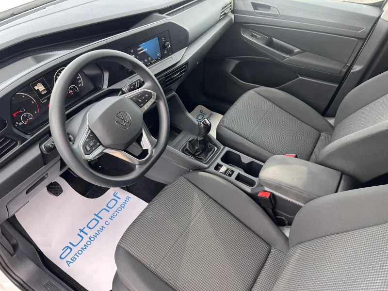 VW Caddy Life/2.0TDI/102k.c./6MT/6+ 1/ГАРАНЦИЯ, снимка 9 - Автомобили и джипове - 52401230