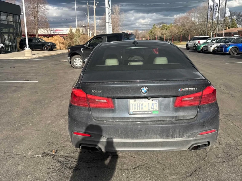 BMW 550 2018 M550i XDRIVE * БЕЗ ПЪРВОНАЧАЛНА ВНОСКА, снимка 5 - Автомобили и джипове - 53074774
