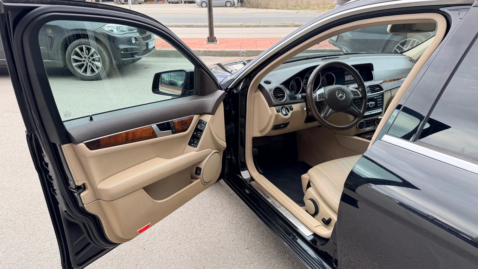 Mercedes-Benz C 200 ПОДГРЕВ;ОБДУХВАНЕ;МЪРТВА ТОЧКА;ЕЛ. БАГАЖНИК;БЕЛГИЯ - изображение 5
