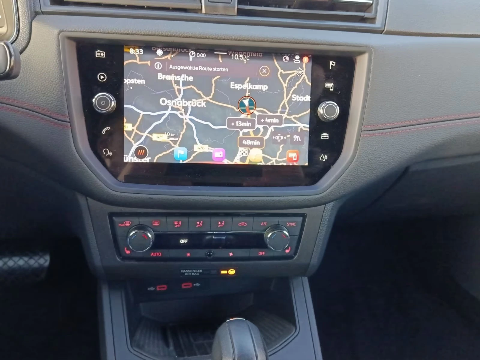 Seat Ibiza 1.0TSI/110HP/FR/FAST-LANE/BEATS/CAM/NAVI/LED/873g, снимка 11 - Автомобили и джипове - 53707072