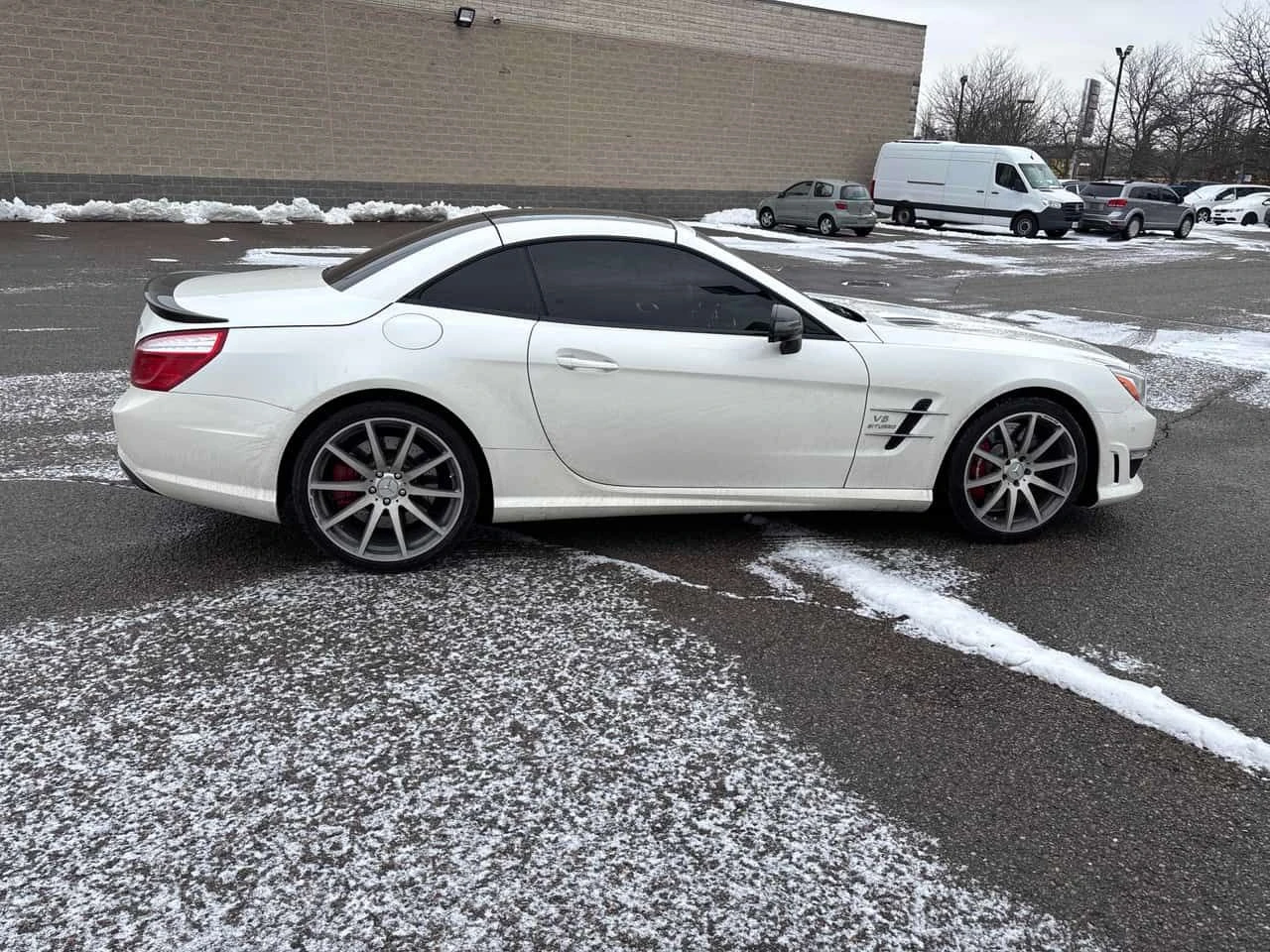 Mercedes-Benz SL 63 AMG * CARBON * FULL LOADED * , снимка 4 - Автомобили и джипове - 53903693