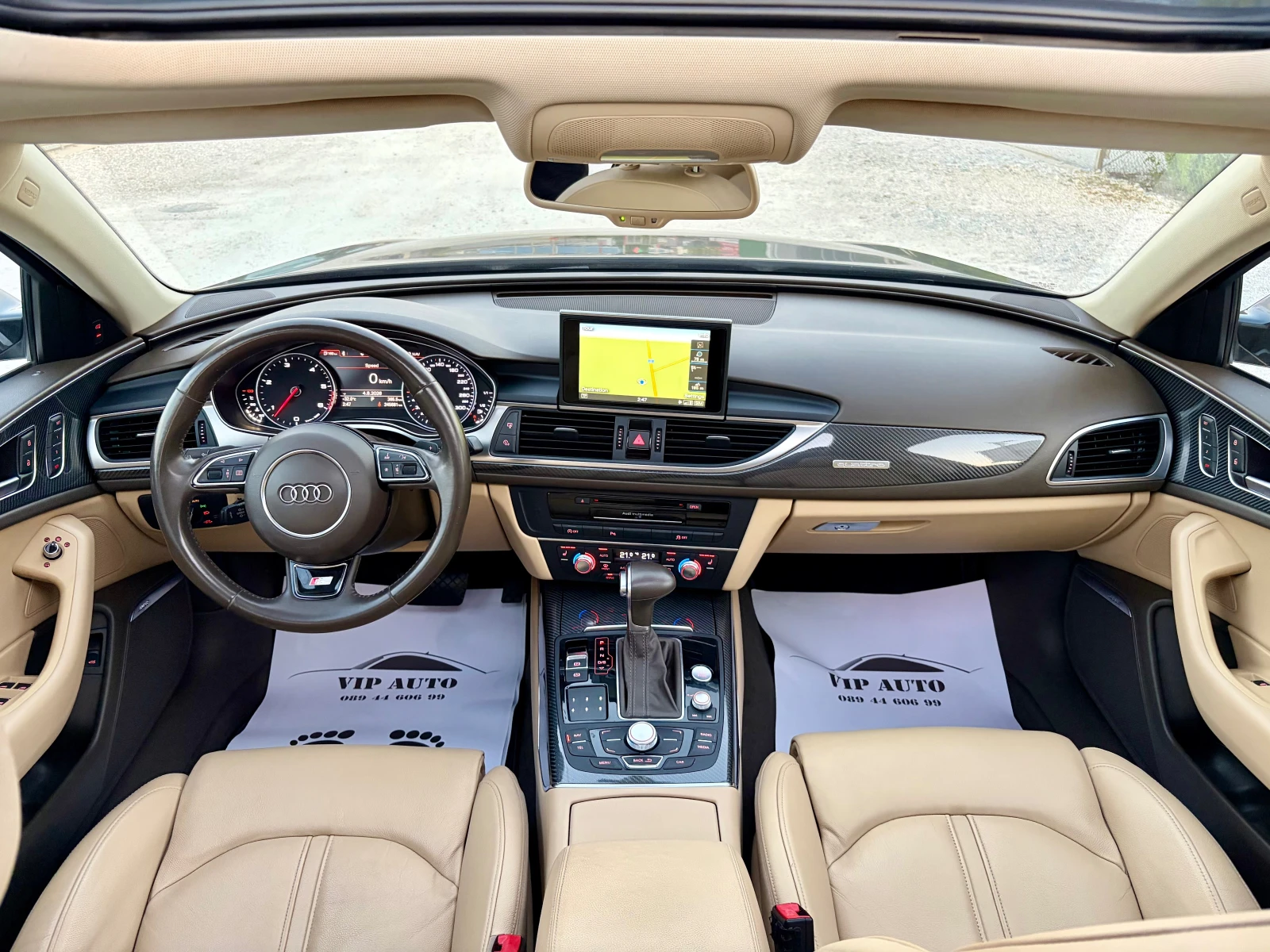 Audi A6 3.0BiTDI 313 QUATTRO S-LINE MATRIX PANO 8ZF MASAGE, снимка 11 - Автомобили и джипове - 55567180