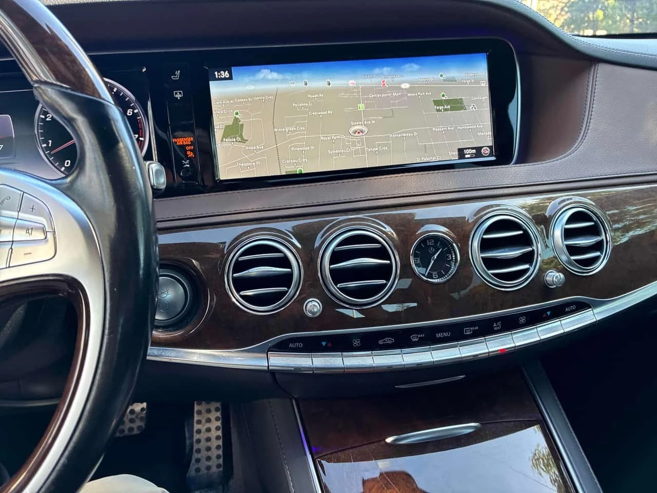 Mercedes-Benz S 550 * АВТОКРЕДИТ БЕЗ ПЪРВОНАЧАЛНА ВНОСКА* , снимка 9 - Автомобили и джипове - 56230784