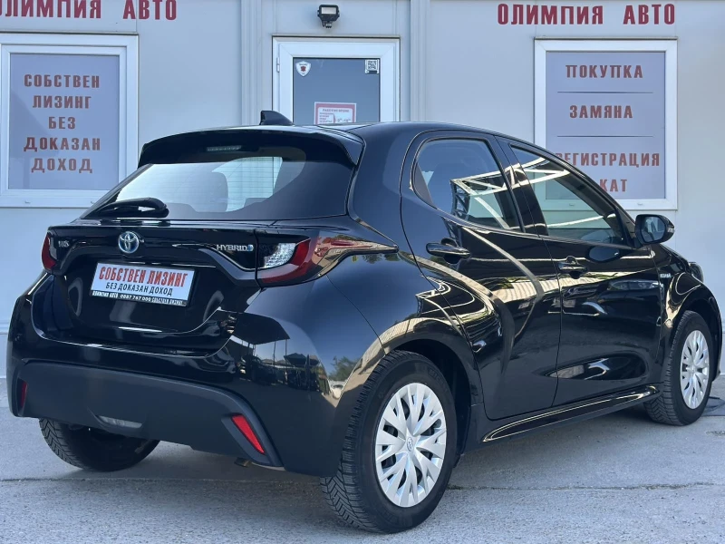 Toyota Yaris 1.5 HYBRID 92ps. СОБСТВЕН ЛИЗИНГ / ГАРАНЦИЯ, снимка 5 - Автомобили и джипове - 50785794