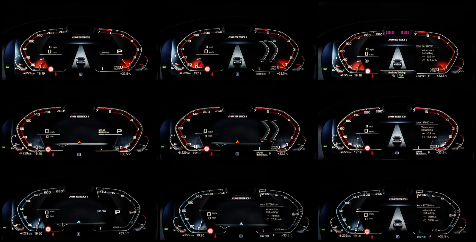 BMW 550 I* X-DRIVE* M-SPORT* HARMAN* LASER* DIGITAL* DISTR | Mobile.bg   15