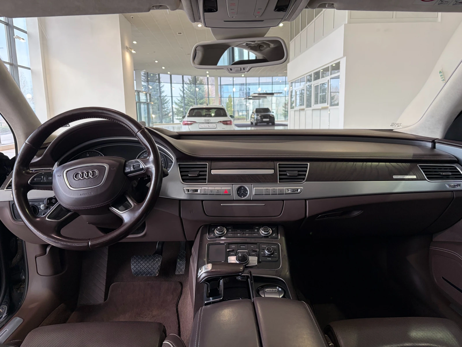 Audi A8 V8 4.2 TDI | Matrix | Head up | Масаж | Air, снимка 9 - Автомобили и джипове - 55666799