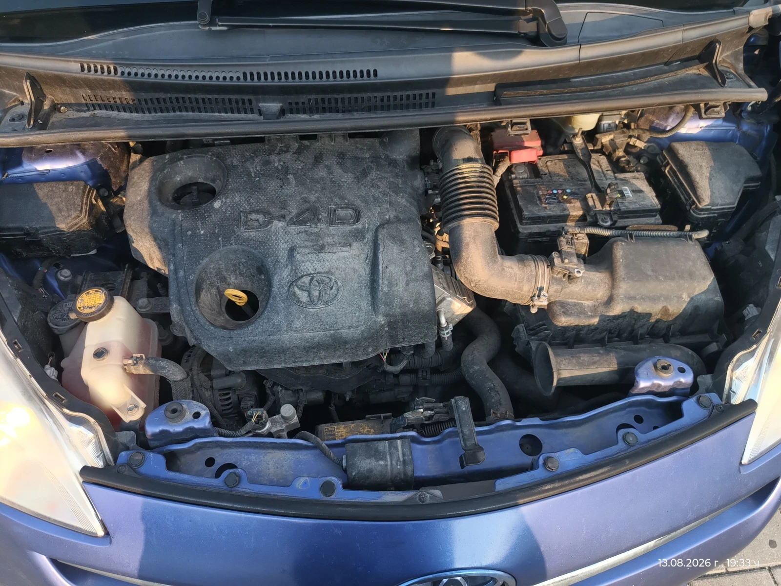 Toyota Verso S 1.4 D4D 90кс. Multimedia 6 скорости Clima, снимка 4 - Автомобили и джипове - 56005467