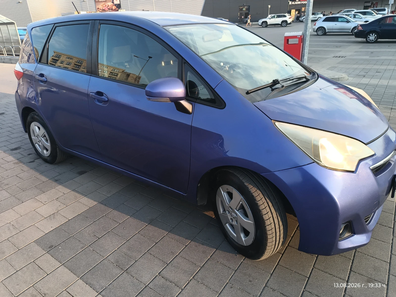 Toyota Verso S 1.4 D4D 90кс. Multimedia 6 скорости Clima, снимка 11 - Автомобили и джипове - 56005467
