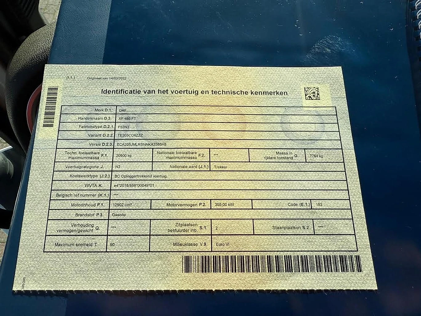 Daf XF 480 NGD - изображение 8