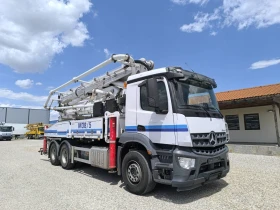 Бетон помпа Mercedes-Benz AROCS 2840 SCHWING S38SX-5, снимка 1