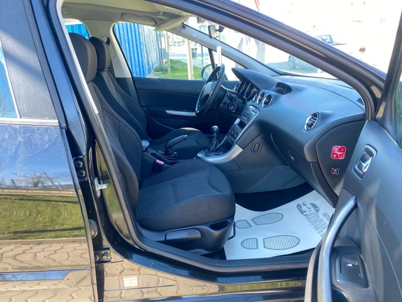 Peugeot 308 1.6HDi/7МЕСТЕН/PANORAMA, снимка 12 - Автомобили и джипове - 49232811