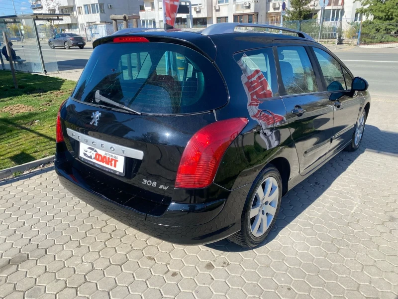 Peugeot 308 1.6HDi/7МЕСТЕН/PANORAMA, снимка 4 - Автомобили и джипове - 49232811