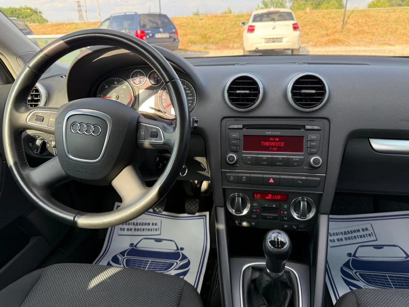 Audi A3 1.6TDi, FACELIFT, Евро5, снимка 11 - Автомобили и джипове - 50765800