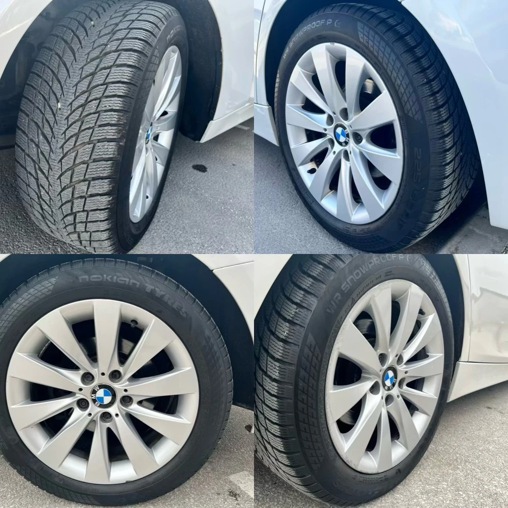 BMW 320 2.0d Бяла Перла= Навигация= Автоматик= Лед Фарове!, снимка 17 - Автомобили и джипове - 53831844