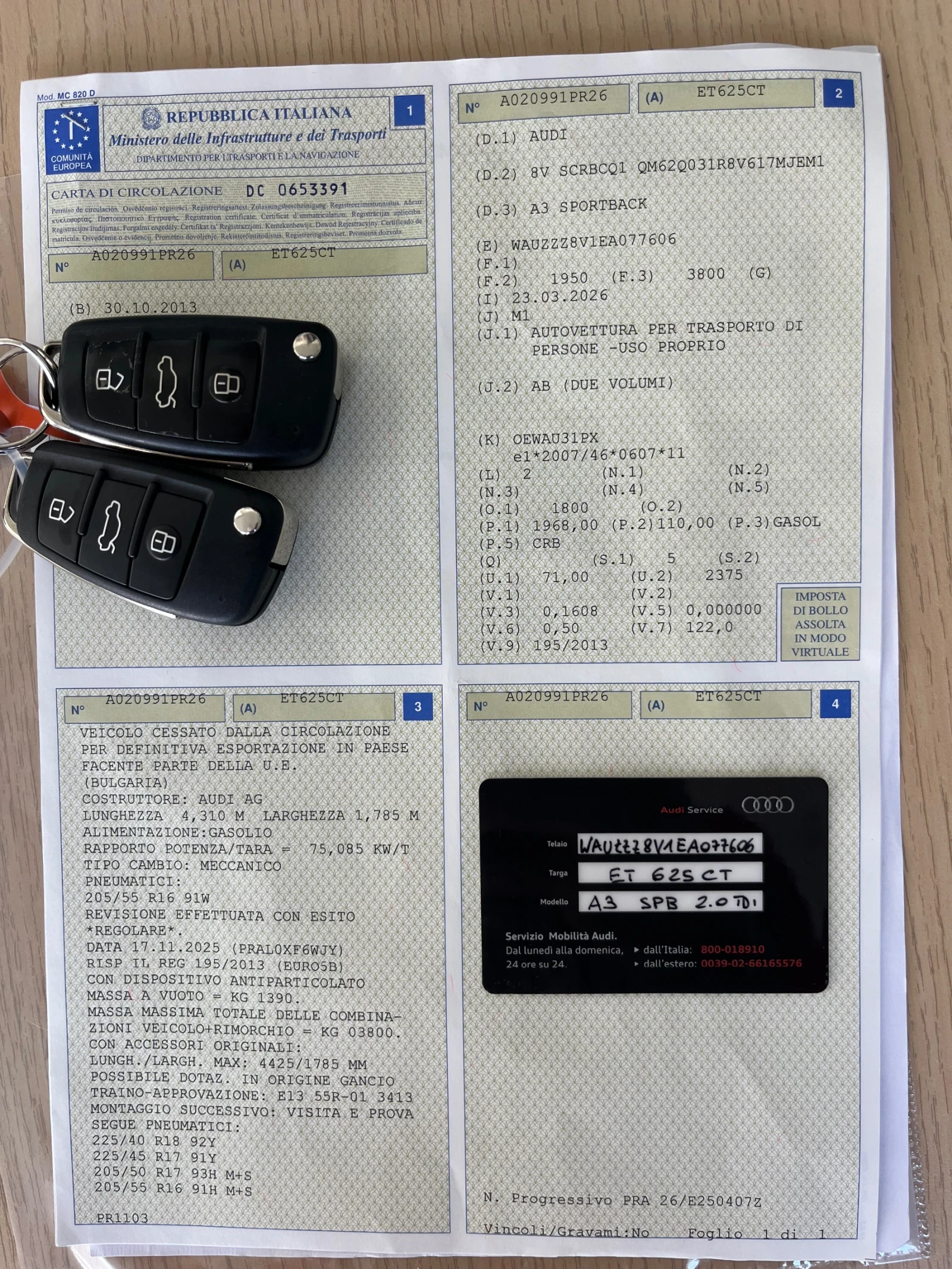 Audi A3 2.0TDI Quattro , снимка 17 - Автомобили и джипове - 54429750