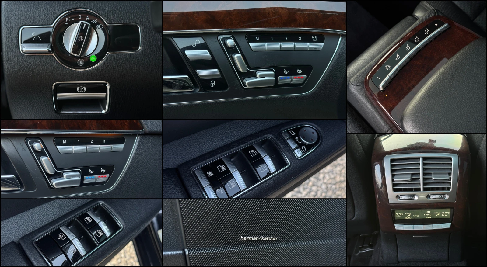 Mercedes-Benz S 500 Long ! 4matic ! FaceLift !, снимка 13 - Автомобили и джипове - 55655348