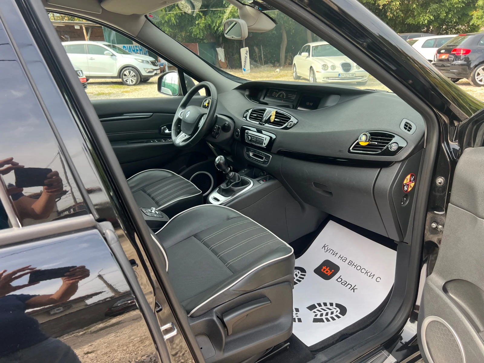 Renault Scenic X-Mod, 1, 5dci Нави, кожа, Keyless, парктроник, ка, снимка 11 - Автомобили и джипове - 56137437