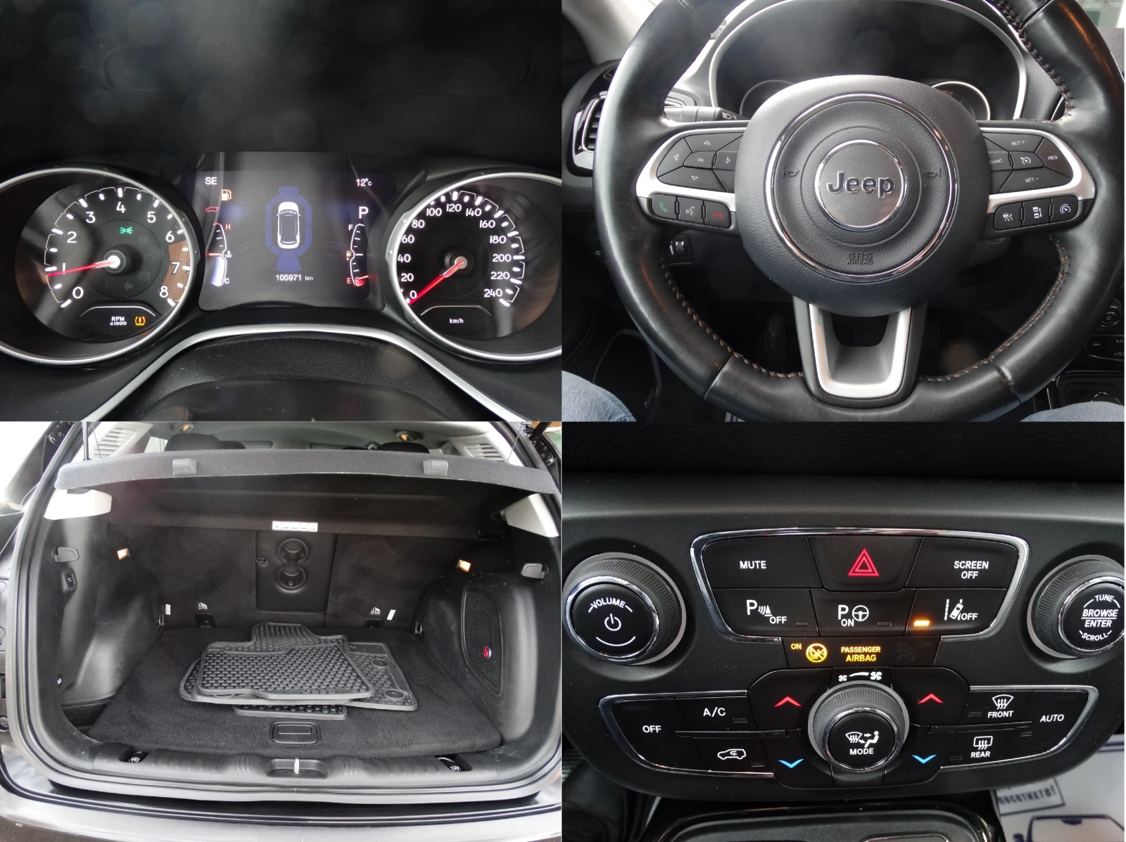 Jeep Compass 4x4 Navi-DVD-Tv-Kameri-Euro-6D-Keyless | Mobile.bg   14