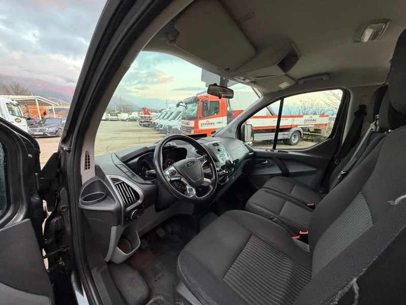 Ford Transit Custom 9-МЕСТЕН!2xКЛИМА!!EURO6!ТОП!, снимка 12 - Бусове и автобуси - 52696524