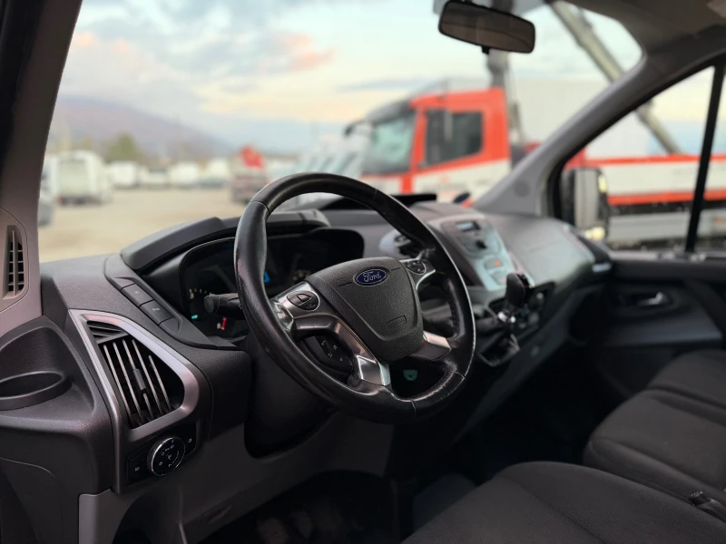 Ford Transit Custom 9-МЕСТЕН!2xКЛИМА!!EURO6!ТОП!, снимка 13 - Бусове и автобуси - 52696524