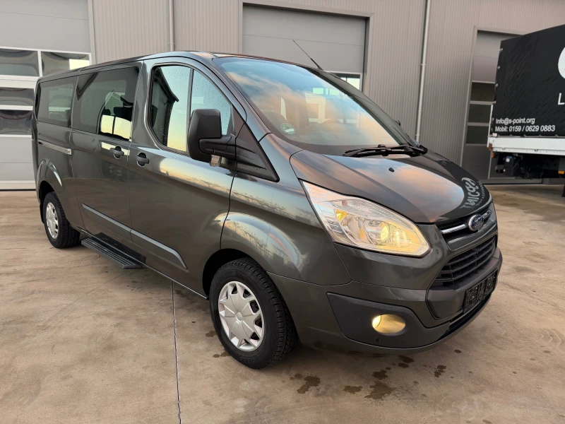 Ford Transit Custom 9-МЕСТЕН!2xКЛИМА!!EURO6!ТОП!, снимка 2 - Бусове и автобуси - 52696524