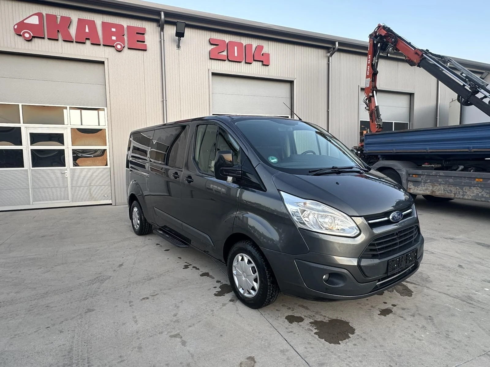 Ford Transit Custom 9-МЕСТЕН!2xКЛИМА!!EURO6!ТОП!