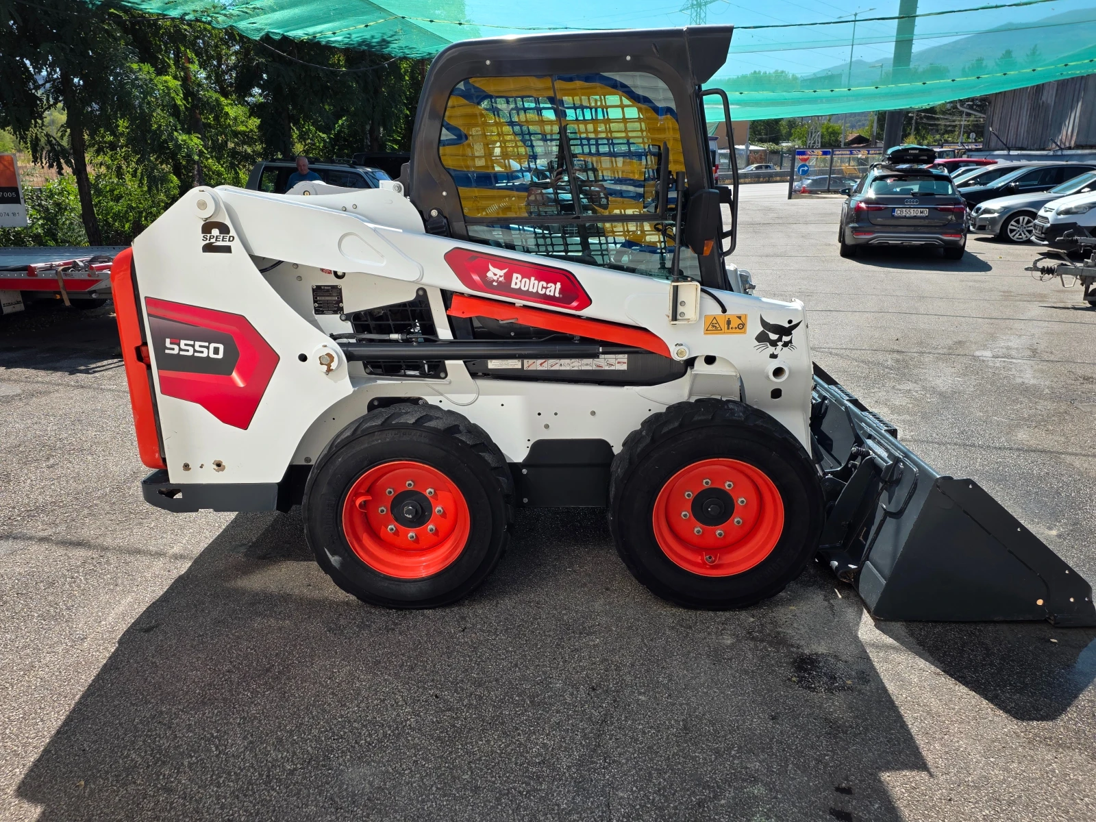 Мини челни товарачи Bobcat S550-КЛИМА+ ПАРНО-1500часа... - изображение 5