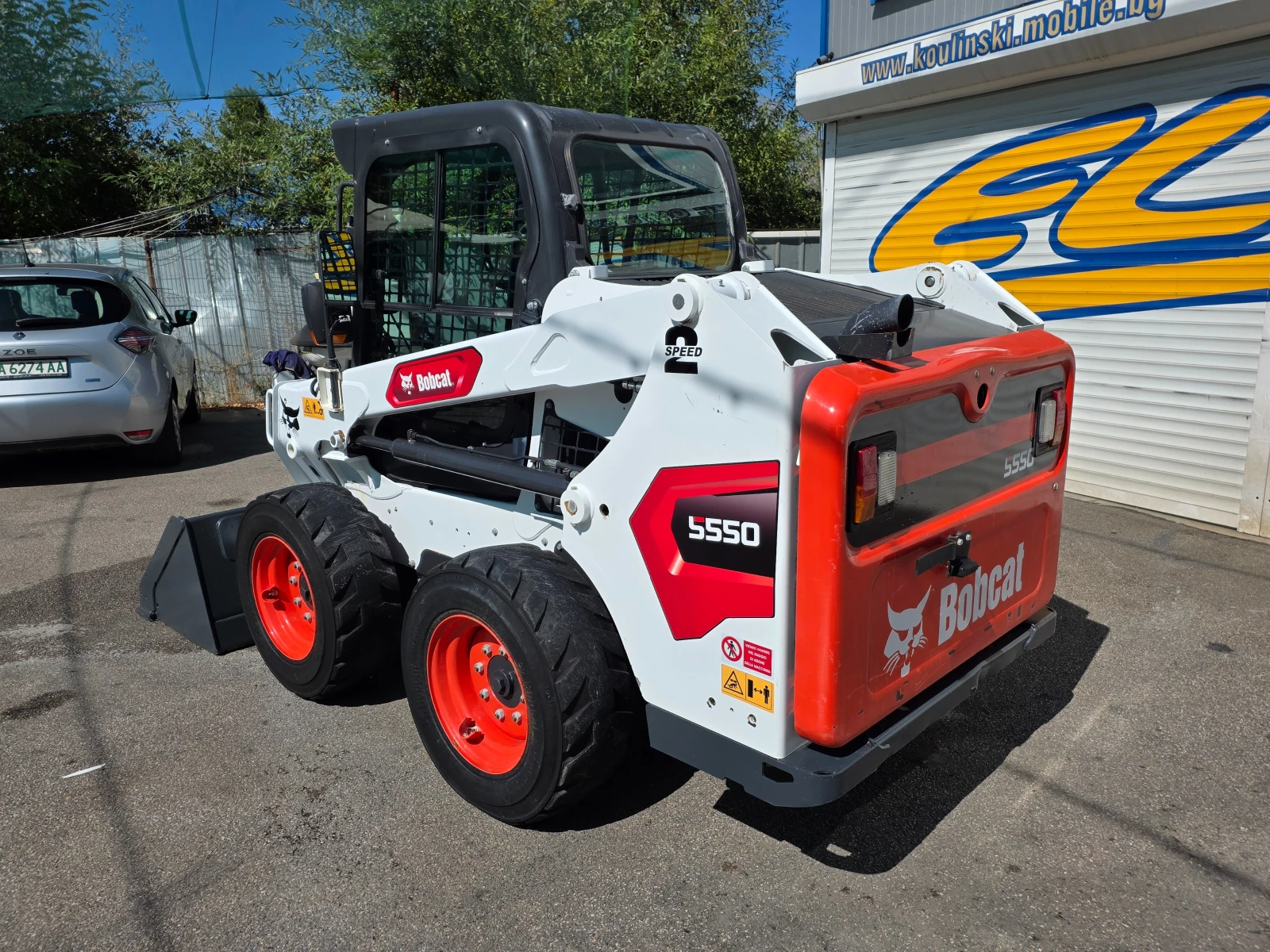 Мини челни товарачи Bobcat S550-КЛИМА+ ПАРНО-1500часа... - изображение 8