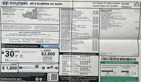 Hyundai I30 Elantra GT внос от САЩ, снимка 17 - Автомобили и джипове - 44101740