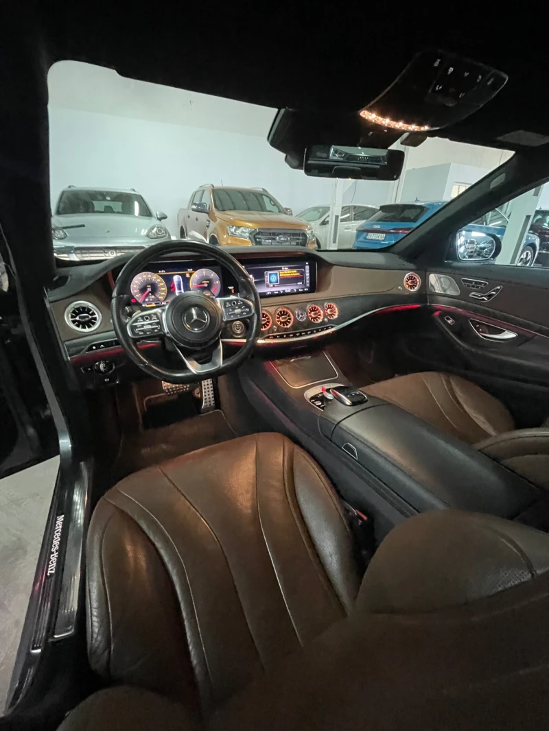 Mercedes-Benz S 350 AMG/4mat/9gt/Burm/вакум/обду/дистр/360/фулл!!!, снимка 15 - Автомобили и джипове - 52016838