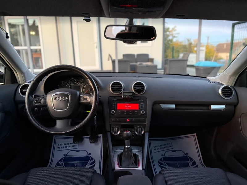 Audi A3 FACELIFT* 1.6TDI* 105кс* 17" ДЖАНТИ* КЛИМАТРОН, снимка 11 - Автомобили и джипове - 52238173