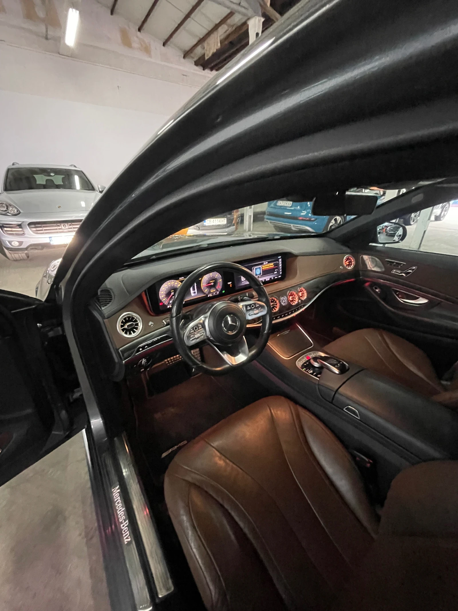 Mercedes-Benz S 350 AMG/4mat/9gt/Burm/вакум/обду/дистр/360/фулл!!! - изображение 10
