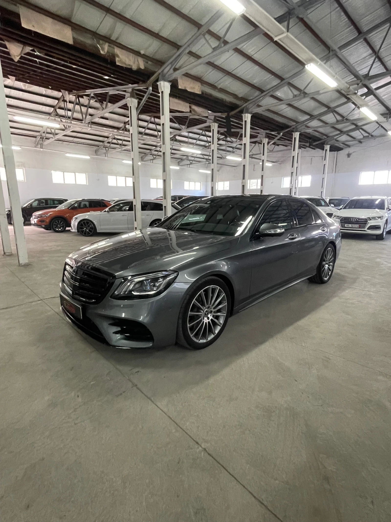 Mercedes-Benz S 350 AMG/4mat/9gt/Burm/вакум/обду/дистр/360/фулл!!! - изображение 3