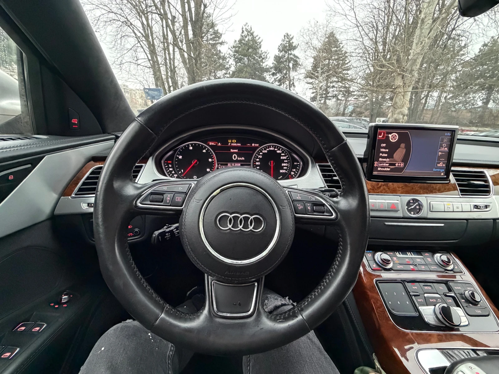 Audi A8 БАРТЕР* 4.2TDI* V8* BiTURBO* LONG* LED, снимка 14 - Автомобили и джипове - 54126467