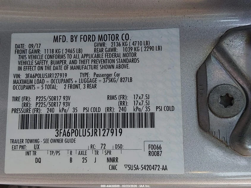 Ford Fusion Hybrid Se * КРАЙНА ЦЕНА* , снимка 9 - Автомобили и джипове - 54491275